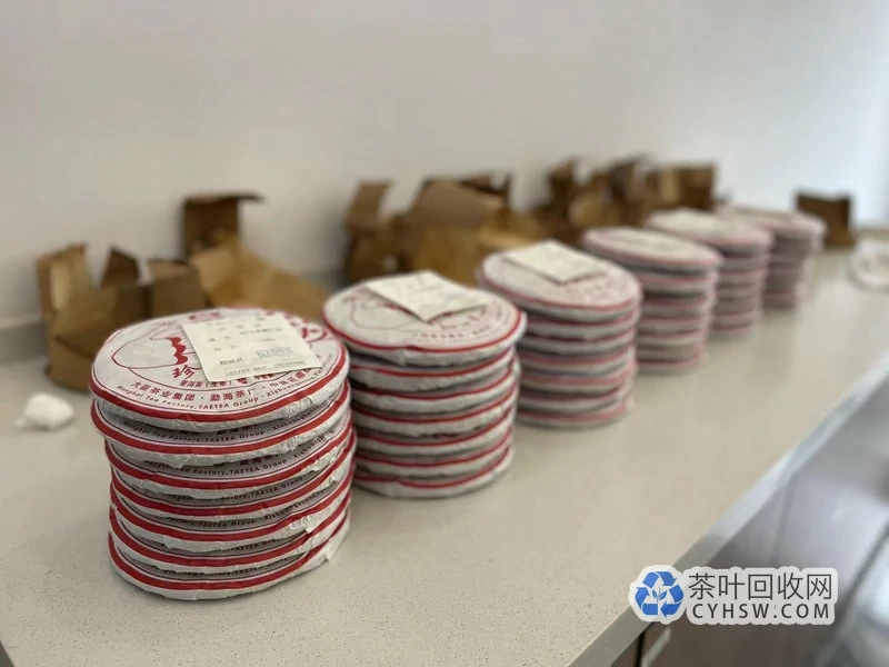 天津普洱茶高价回收上门,大益福今陈升号中茶老茶现金交易